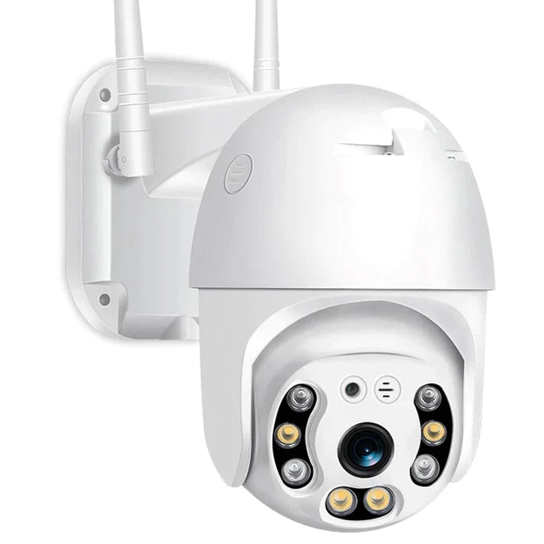Camera Supraveghere PTZ Ultra HD 4MP, Exterior / Interior, WiFi, 8x Zoom Optic, Detectie Forma Umana, Urmarire Automata, IP66, Stocare SD