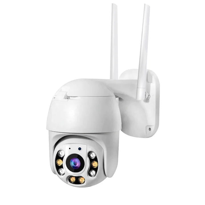 Camera Supraveghere PTZ Ultra HD 4MP, Exterior / Interior, WiFi, 8x Zoom Optic, Detectie Forma Umana, Urmarire Automata, IP66, Stocare SD