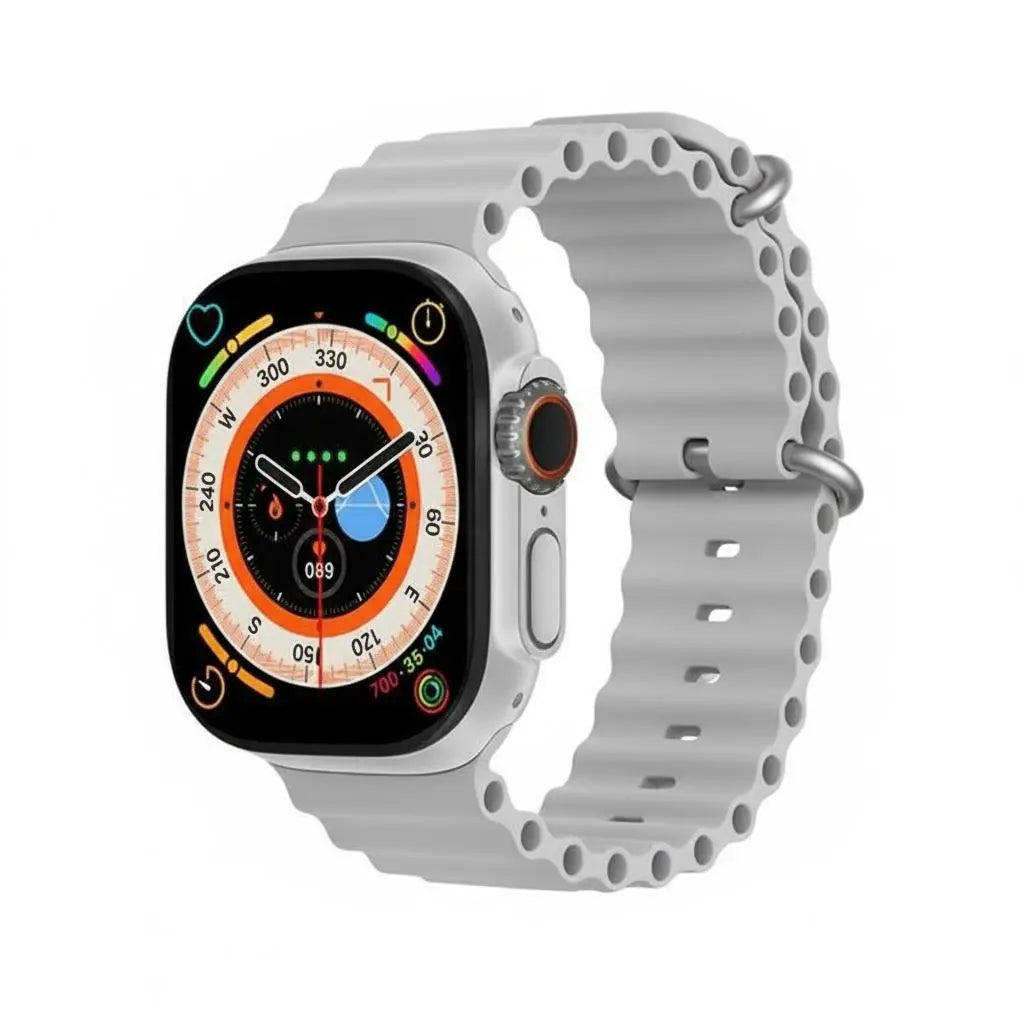 Smartwatch Ultra Plus 2.1" cu Apel Bluetooth, Monitorizare Sănătate (Ritm Cardiac, Oximetru, Somn, Calorii), 150+ Moduri Sport, Încărcare Wireless, rezistent, iOS & Android My Store