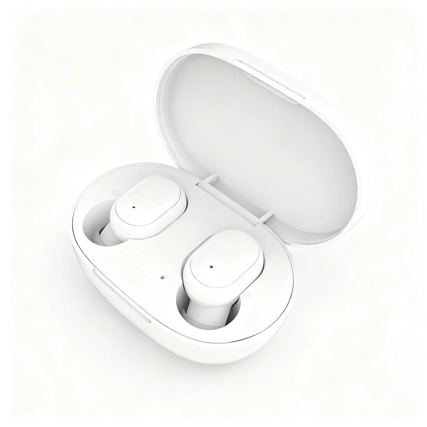 Casti Wireless Tip Earbuds TWS Bluetooth 5.3, Sunet Stereo HD, Autonomie 3h Muzica/3.5h Apel, Standby 80h, Cutie Incarcare 280mAh (2.5 Reincarcari), Sport & Gaming, Design Compact PIEX.RO