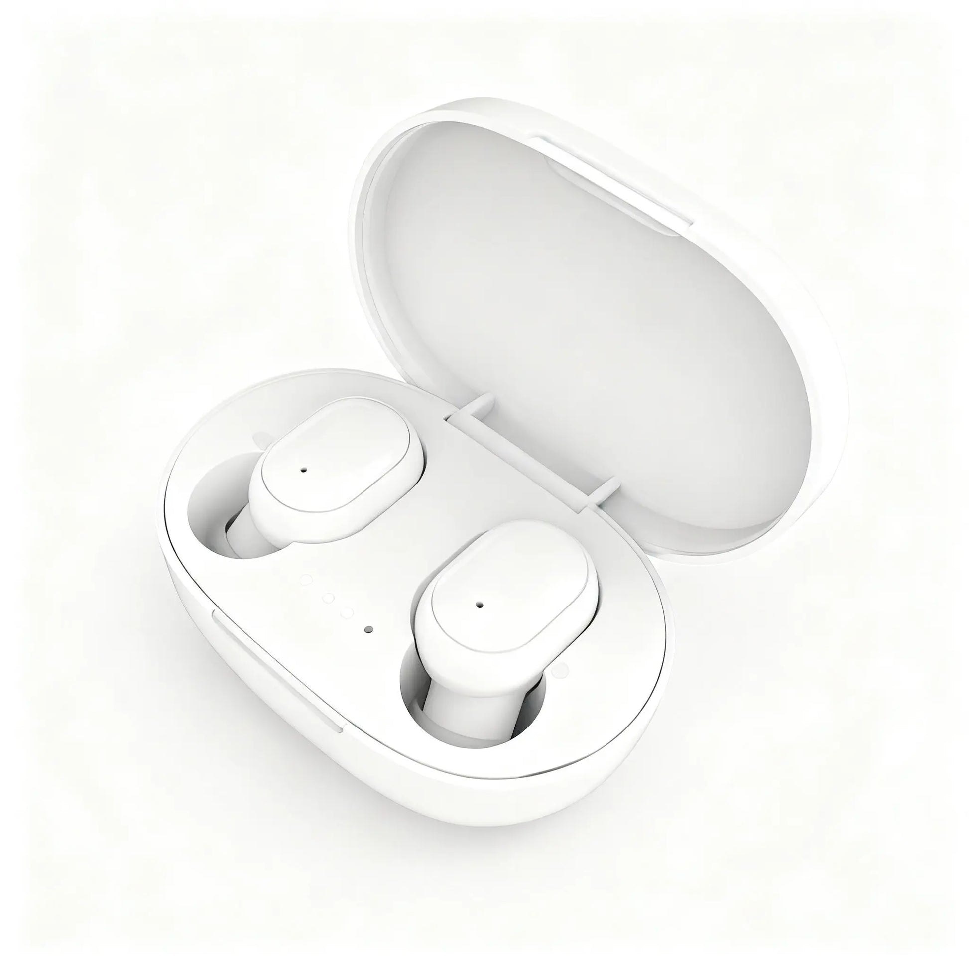 Casti Wireless Tip Earbuds TWS Bluetooth 5.3, Sunet Stereo HD, Autonomie 3h Muzica/3.5h Apel, Standby 80h, Cutie Incarcare 280mAh (2.5 Reincarcari), Sport & Gaming, Design Compact PIEX.RO