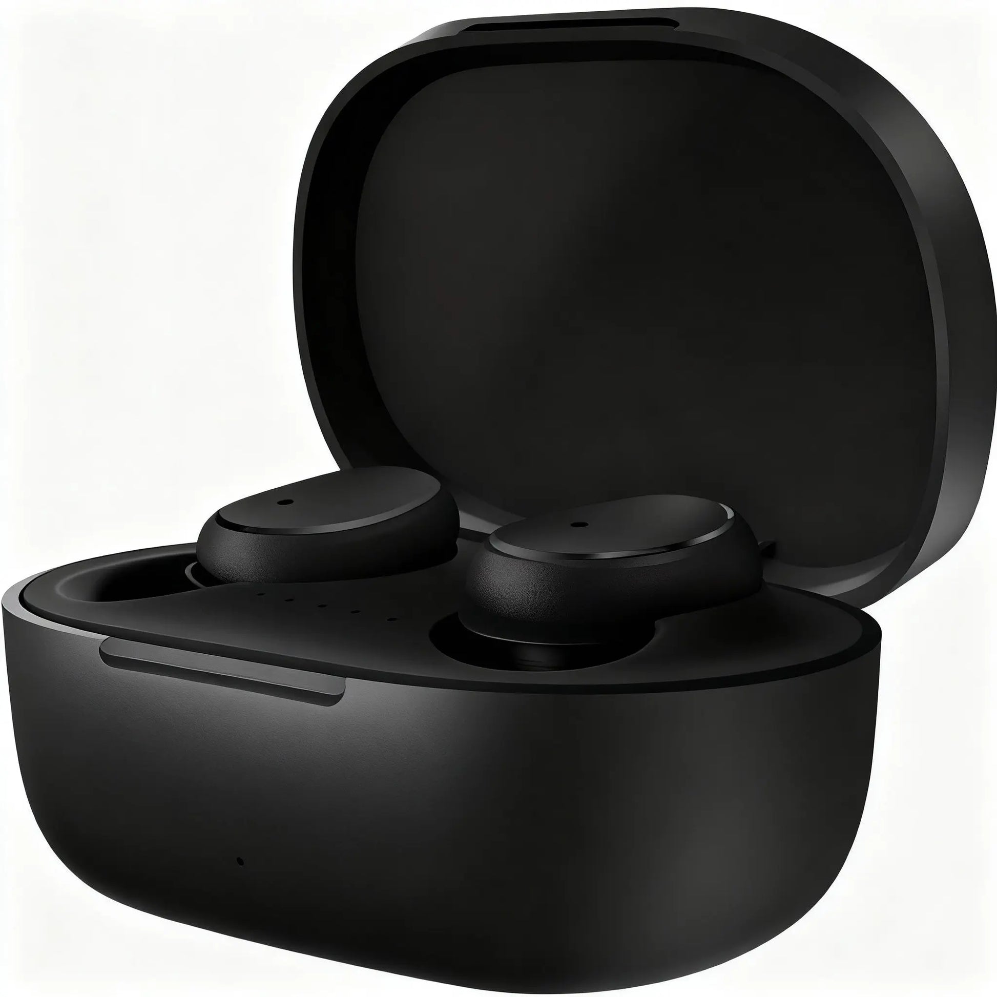 Casti Wireless Tip Earbuds TWS Bluetooth 5.3, Sunet Stereo HD, Autonomie 3h Muzica/3.5h Apel, Standby 80h, Cutie Incarcare 280mAh (2.5 Reincarcari), Sport & Gaming, Design Compact PIEX.RO