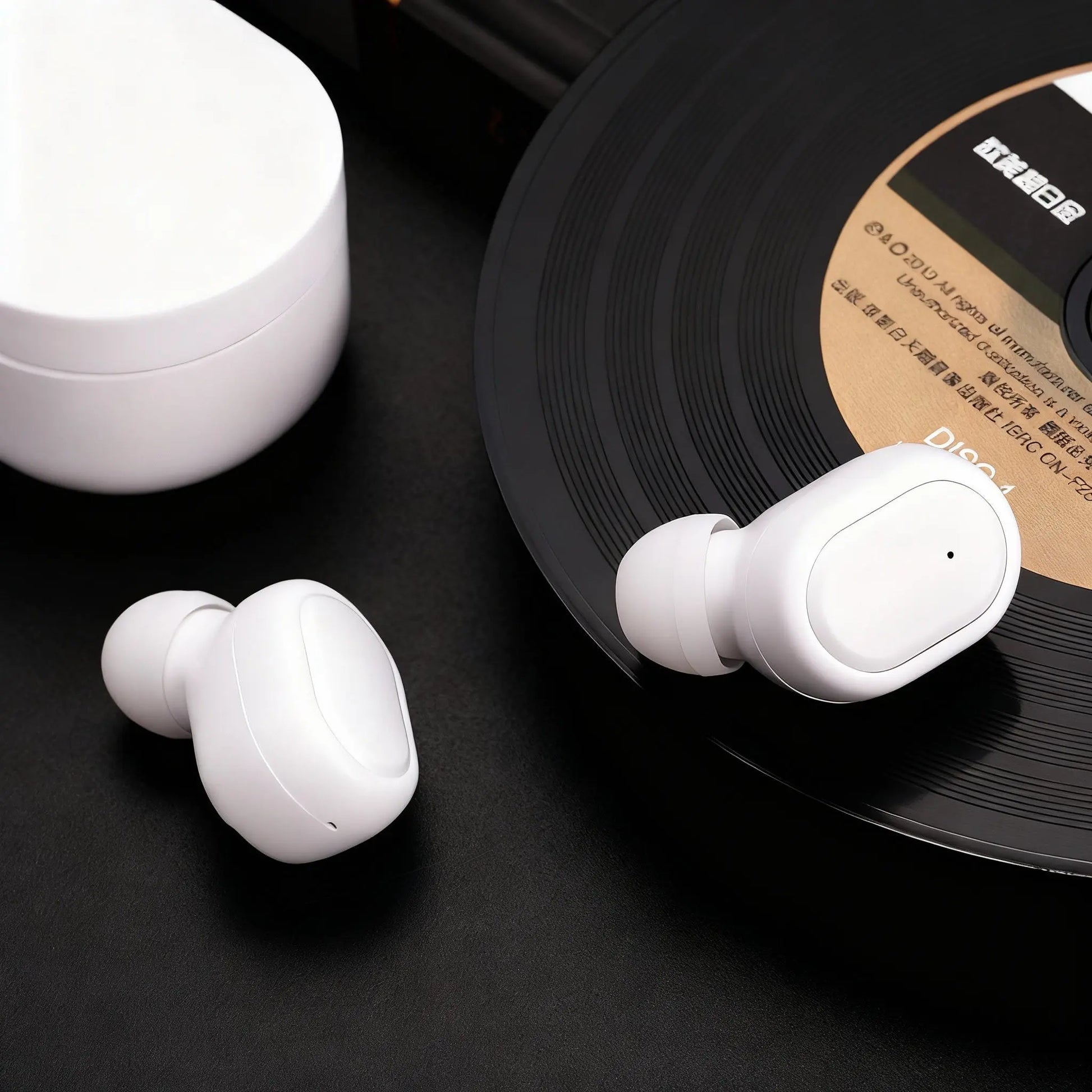 Casti Wireless Tip Earbuds TWS Bluetooth 5.3, Sunet Stereo HD, Autonomie 3h Muzica/3.5h Apel, Standby 80h, Cutie Incarcare 280mAh (2.5 Reincarcari), Sport & Gaming, Design Compact PIEX.RO