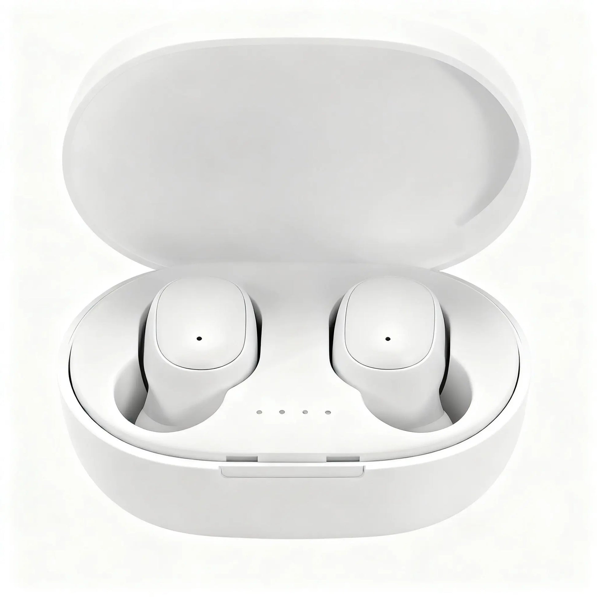 Casti Wireless Tip Earbuds TWS Bluetooth 5.3, Sunet Stereo HD, Autonomie 3h Muzica/3.5h Apel, Standby 80h, Cutie Incarcare 280mAh (2.5 Reincarcari), Sport & Gaming, Design Compact PIEX.RO