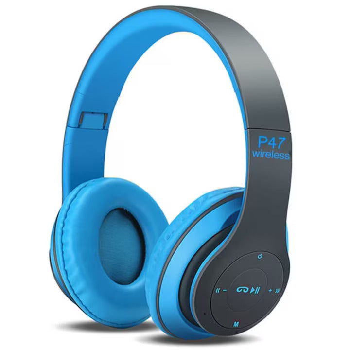 Căști Wireless P47, Stereo Headphones, Compatibil cu orice telefon