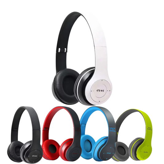 Căști Wireless P47, Stereo Headphones, Compatibil cu orice telefon