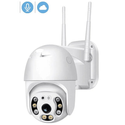 Camera Supraveghere PTZ Ultra HD 4MP, Exterior / Interior, WiFi, 8x Zoom Optic, Detectie Forma Umana, Urmarire Automata, IP66, Stocare SD