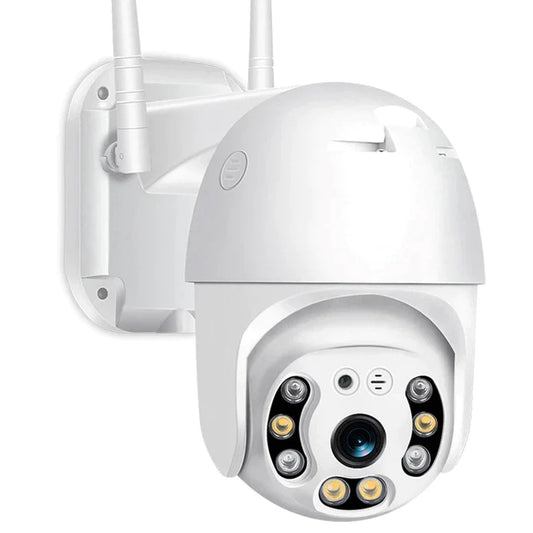 Camera Supraveghere PTZ Ultra HD 4MP, Exterior / Interior, WiFi, 8x Zoom Optic, Detectie Forma Umana, Urmarire Automata, IP66, Stocare SD