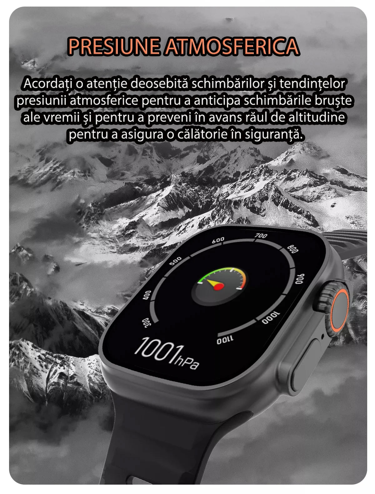 Ceas Inteligent Smart Watch + Cadou Casti Bluetooth + Cadou Extra Curea