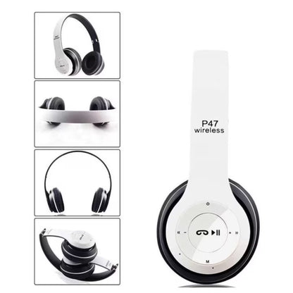 Căști Wireless P47, Stereo Headphones, Compatibil cu orice telefon